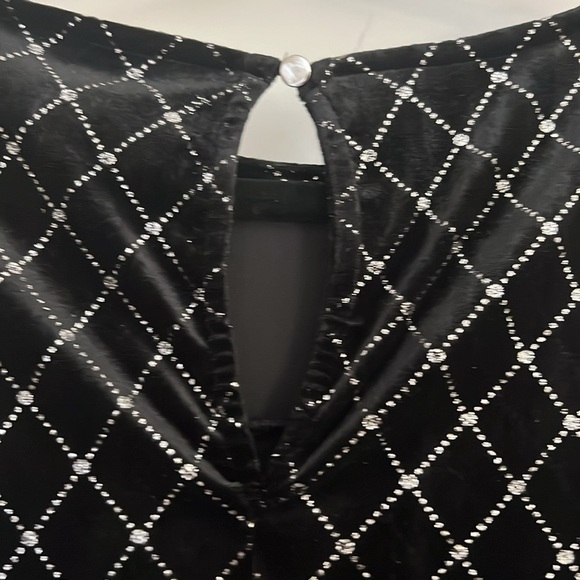 Black Dress with Silver Shimmer​ - Picture 8 of 8